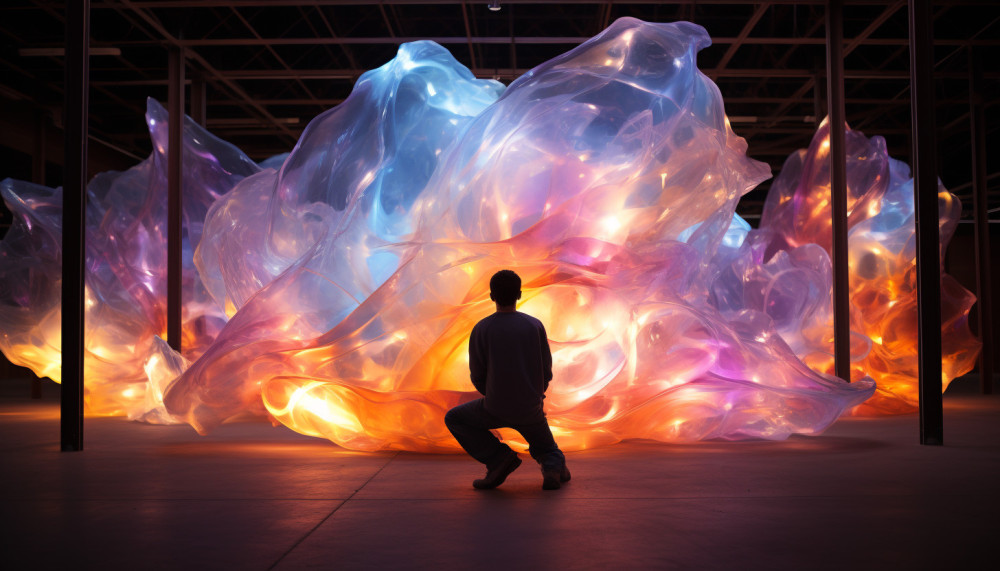 Scultura di luce: l’arte dell’installazione luminosa